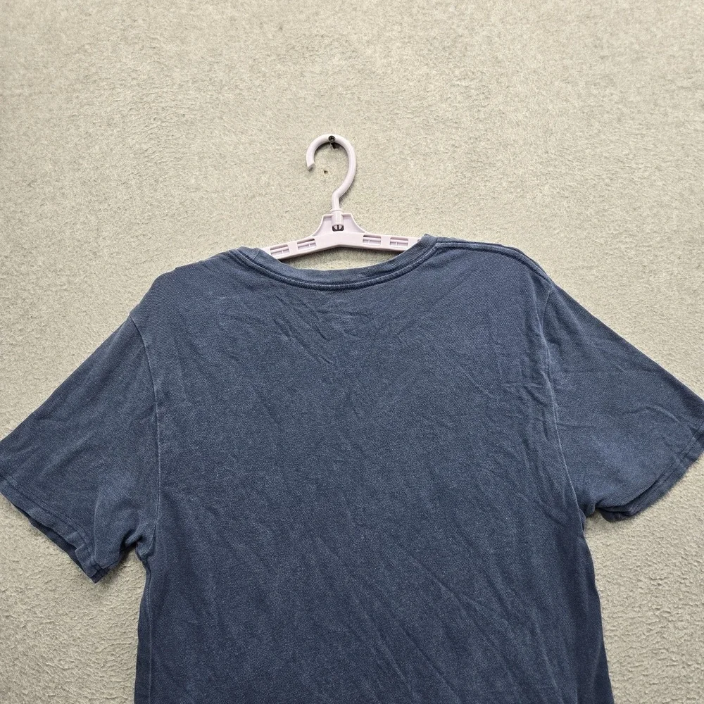 Polo Ralph Lauren Men Shirt XL Blue Embroidered Logo Short Sleeve